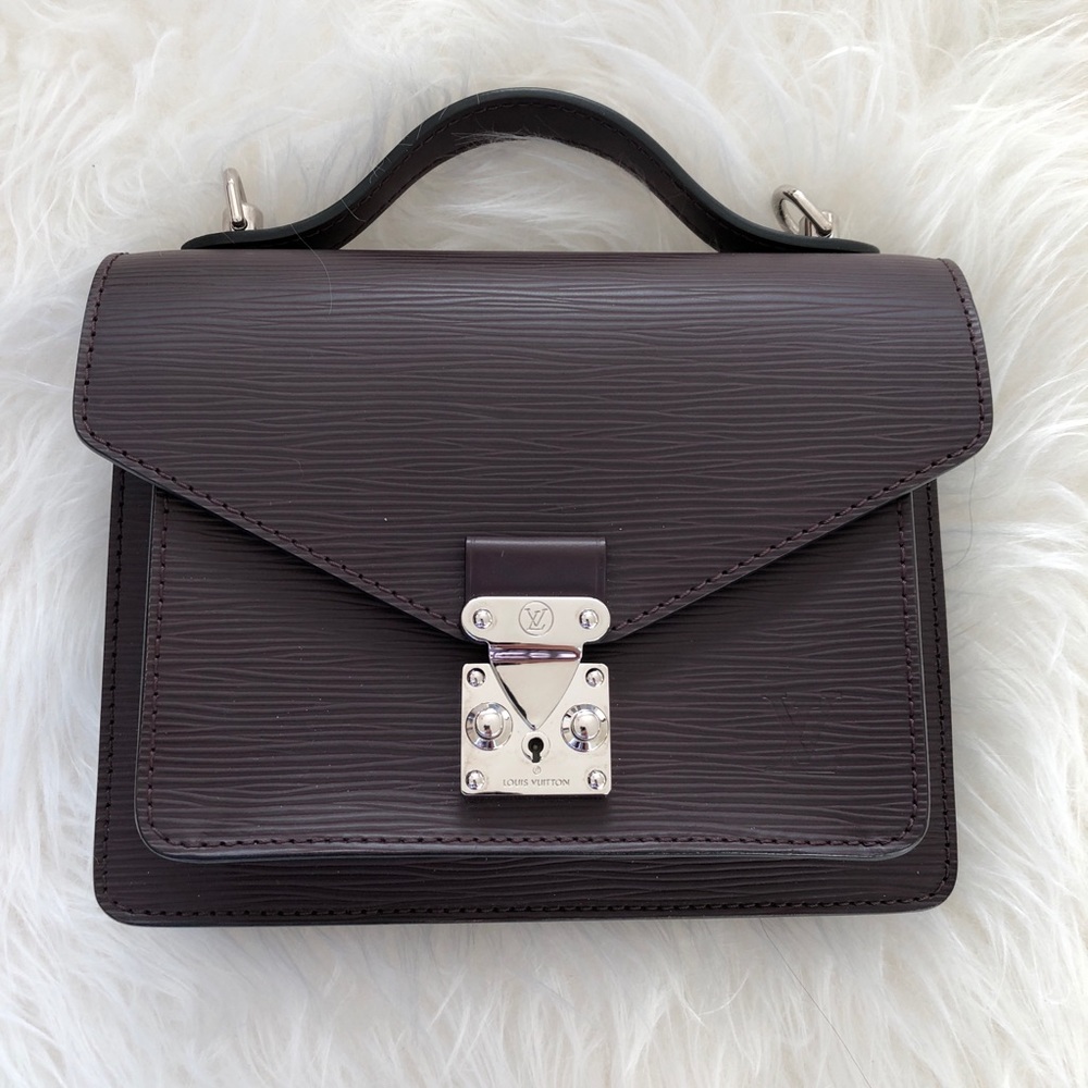 Louis Vuitton Monceau BB Epi in Quetsche